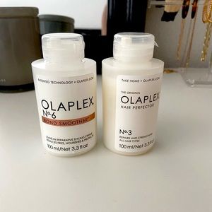 OLAPLEX No.3 and No.6